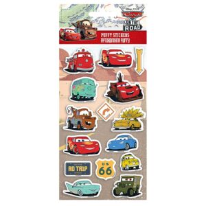 Αυτοκόλλητα Puffy Cars 22x10cm Disney 000562873 (12ΤΜΧ) - Image 1