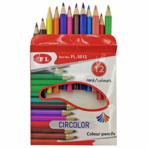 Ξυλομπογιές Κοντές 12χρωματα  JustNote 8065 (12ΤΜΧ)