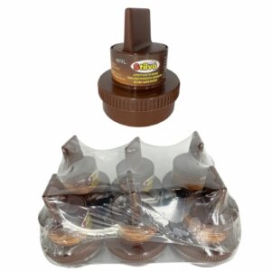 Αυτογυάλιστη Πάστα Υποδημάτων Μαύρη-Καφέ 40ml Siderela - Image 3