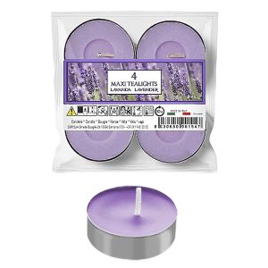 Κεριά Ρεσώ Γίγας Αρωματικά 10h 4τεμ Homie 57448 - Image 3