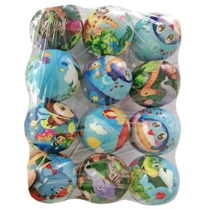 Μπαλάκι Καουτσούκ Ζωάκια ø6,5cm ToyMarkt 913374 (12ΤΜΧ) - Image 2