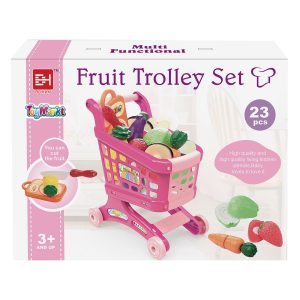 Καρότσι Σουπερμάρκετ 23 τεμ σε Κουτί 29x21x6cm ToyMarkt 971145 - Image 1