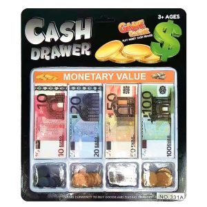 Συρτάρι Ταμειακής Μηχανής με Euro 24x28x2cm ToyMarkt 913663