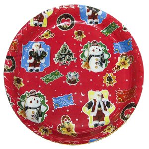 Δίσκος Στρογγυλός Χριστουγεννιάτικος ø31cm Xmasfest 1131214 - Image 2