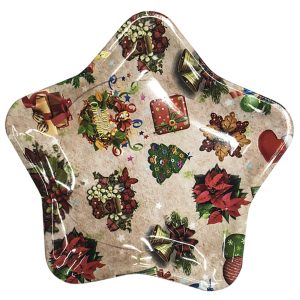 Δίσκος Χριστουγεννιάτικος Αστέρι 32cm Xmasfest 1131288 - Image 2