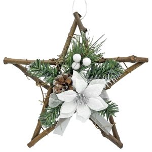 Αστέρι Ξύλινο 30cm Xmasfest 1131420 - Image 1