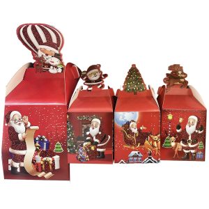 Κουτί Χριστουγέννων 18x8,5x8,5cm Xmasfest 1131469 (12ΤΜΧ)