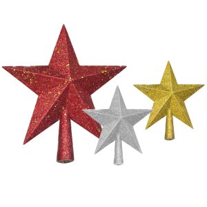 Κορυφή Άστρο Glitter 20cm Xmasfest 1131703 - Image 1
