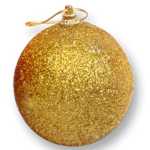 Μπάλα Glitter πακ=6τεμ φ6 ø6cm Xmasfest 1131714 - Image 2