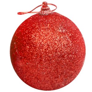 Μπάλα Glitter πακ=6τεμ φ8 ø8cm Xmasfest 1131716 - Image 2