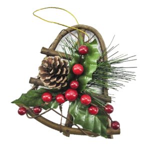 Καμπάνα Διακοσμητική Μικρή 15cm Xmasfest 1131757 - Image 2