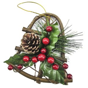 Καμπάνα Διακοσμητική Μικρή 15cm Xmasfest 1131757 - Image 3