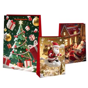 Τσάντα Δώρου Χριστουγέννων 45.5x33x10cm 45,5x33x10cm Xmasfest 1131826 (12ΤΜΧ)