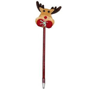 Στυλό με Φιγούρα Χριστουγέννων 23cm Xmasfest 1131967 (12ΤΜΧ) - Image 2