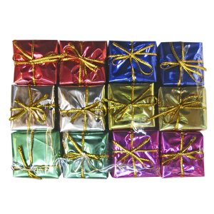 Δωράκια Κρεμαστά πακ=12τεμ 3cm Xmasfest 1132113 - Image 1