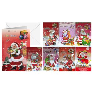 Κάρτα Χριστουγέννων με Φάκελο Κάρτα:26x21cm Xmasfest 113242 (12ΤΜΧ)