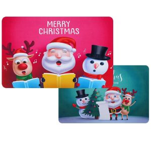 Χαλάκι Εξώπορτας Xmas Βαρύ 58x38cm Xmasfest 1132447 - Image 1