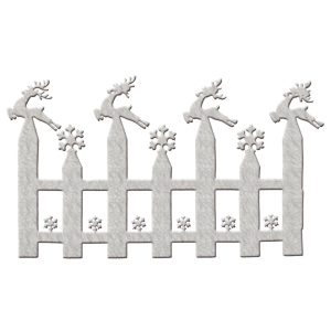 Φράχτης Παραθύρου Πάχνη 58x31cm Xmasfest 1132448 (2ΤΜΧ) - Image 1