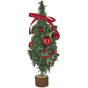 Δεντράκι Χριστουγέννων Στολισμένο 26cm Xmasfest 1132815 - Image 1