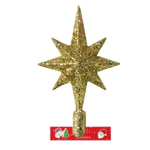 Κορυφή Πεφταστέρι Glitter 25cm Xmasfest 11347 - Image 2