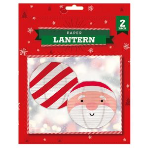 Φαναράκια Άγιος Βασίλης 2τεμ 20cm Xmasfest 1132892 - Image 1