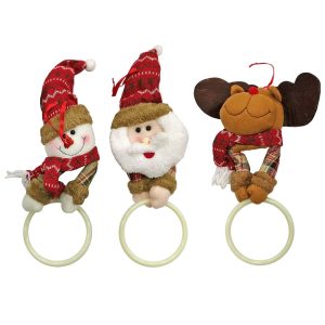 Κρεμάστρα Πετσέτας Xmas Φιγούρα 44x13cm Xmasfest 1132943 - Image 1