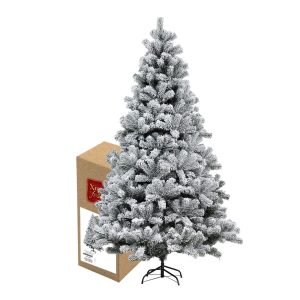Δέντρο Χιονισμένο Deluxe Flocked 210cm 210cm ~ø110cm Xmasfest 1133151 - Image 1