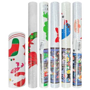 Αυτοκόλλητο Ρολό Βιτρίνας Έγχρωμο 50x35cm Xmasfest 1133178