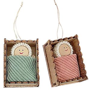 Στολίδι Κρεμαστό Θείο Βρέφος 7x5,5cm Xmasfest 1133180