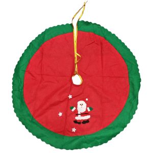 Ποδιά Δέντρου Σχέδια Ραμμένα ø85cm Xmasfest 113338