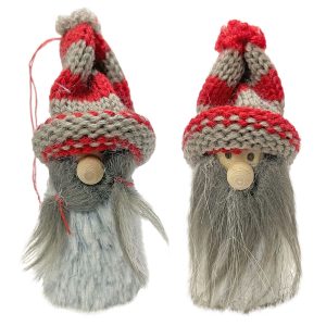 Στολίδι Άγιος με Μούσια 11cm Xmasfest 1133215 (2ΤΜΧ) - Image 1