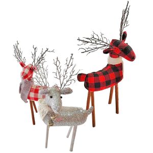 Τάρανδος Πάνινος 40x15cm Xmasfest 1133272