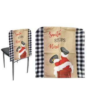 Κάλυμμα Πλάτης Καρέκλας Xmas 50x45cm Xmasfest 1133348 - Image 1
