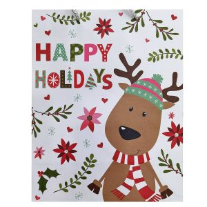 Τσάντα Δώρου Χριστουγέννων 32x26cm 32x26x13cm Xmasfest 1133453 (12ΤΜΧ)