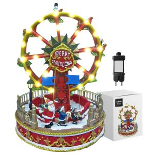 Παράσταση Xmas Ρόδα Λούνα Παρκ 30x22,5x22,5cm Xmasfest 1133477 - Image 1