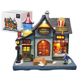 Παράσταση Xmas Εργαστήρι pop Corn 23x22x14cm Xmasfest 1133480 - Image 1