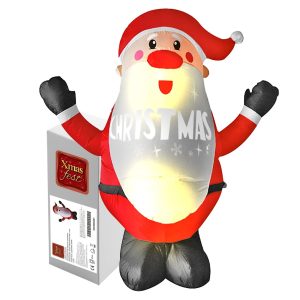 Άγιος 1,8m Φουσκώνει-Ηλεκτρικός με Προτζέκτορα Ip44 Xmasfest 1133529