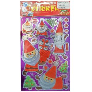 Αυτοκόλλητα Ασημίζοντα Xmas 24x13cm Xmasfest 1133603 (12ΤΜΧ) - Image 2