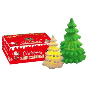 Δεντράκι Πλαστικό με φως 9x6cm Xmasfest 1133686 (12ΤΜΧ) - Image 1