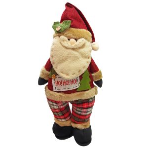 Άγιος Όρθιος Πάνινος Hohoho 50x18cm Xmasfest 1133726 - Image 1