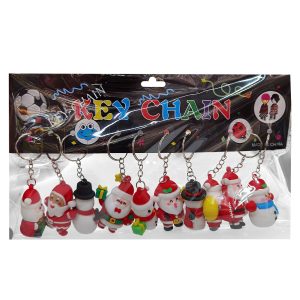 Μπρελόκ Άγιος, Χιονάνθρωπος ~5,5cm Xmasfest 1133736 (12ΤΜΧ) - Image 1