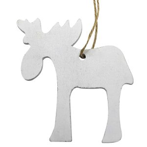 Στολίδι Ξύλινο Τάρανδος 7cm Xmasfest 1133743 (10ΤΜΧ)