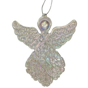 Στολίδι Ακρυλικό Αγγελάκι 13x11cm Xmasfest 1133781