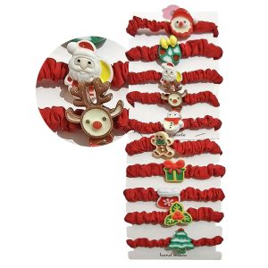 Σούρα Μαλλιών Φιγούρα Κόκκινη Xmas  Xmasfest 1133798 (12ΤΜΧ)