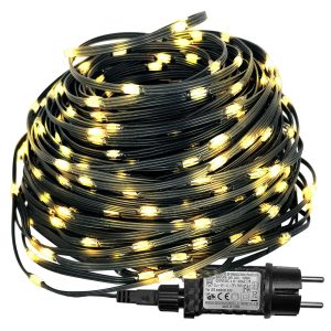 810 Λαμπάκια LED Λευκό Θερμό σε Σειρά με Προγράμματα IP44 43,5m Xmasfest 1133851