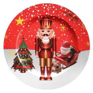 Πιατέλα Πλαστική Καρυοθραύστης Φ31cm Xmasfest 1133873 - Image 1