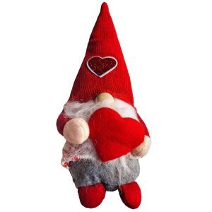Φιγούρα Gnome με Καρδιά 30cm Xmasfest 1133937 - Image 1