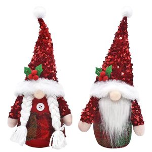 Φιγούρα Gnome με Παγιέτα 29cm Xmasfest 1133942 - Image 1