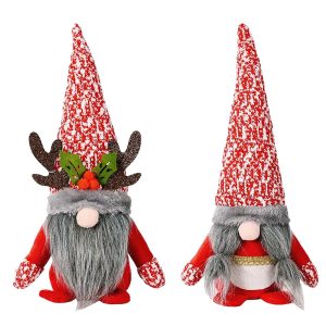 Φιγούρα Gnome με Μάλλινο Σκούφο 37cm Xmasfest 1133947 - Image 1