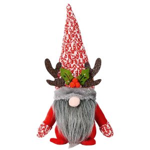 Φιγούρα Gnome με Μάλλινο Σκούφο 37cm Xmasfest 1133947 - Image 2